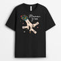 8227AFR1 main dans la main avec enfants tee shirt personnalise maman mamie 8227a6paa