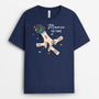8227AFR2 main dans la main avec enfants tee shirt personnalise maman mamie 8227a6paa