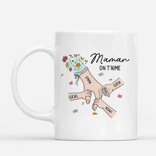 8227MFR1 dessin main dans la main mug personnalise_ maman mamie 8227m6pa