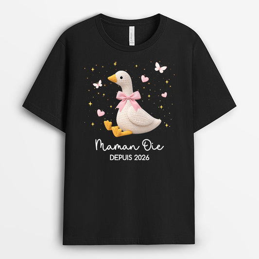 8232AFR1 maman oie t shirt personnalise maman mamie 8232aap5a