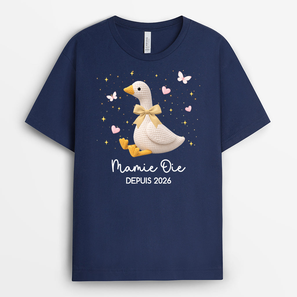 8232AFR2 maman oie t shirt personnalise maman mamie 8232aap5a