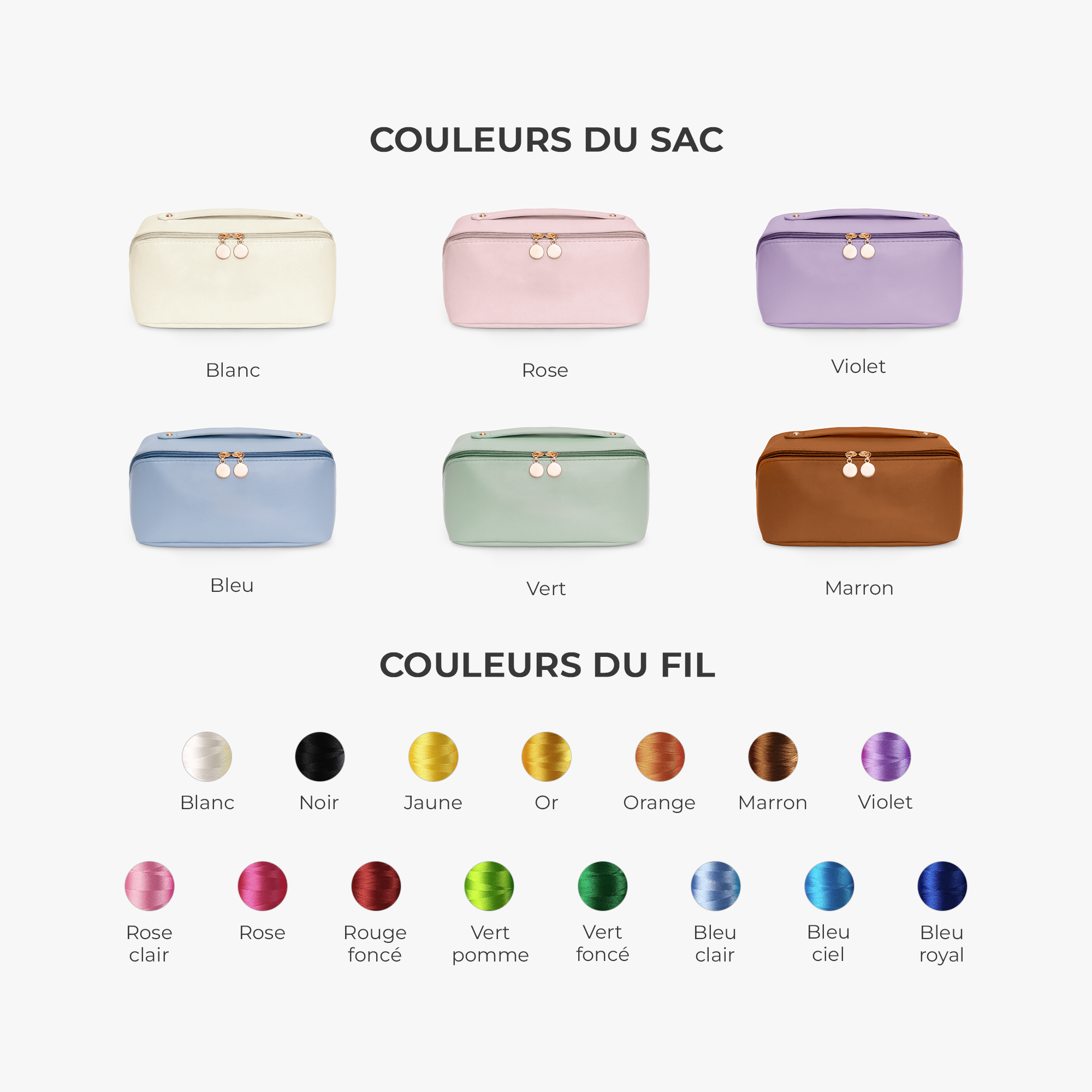 8241AFR3 cadeau original pour femme trousse de maquillage en cuir personnalisable brodee 8241ab0p5a