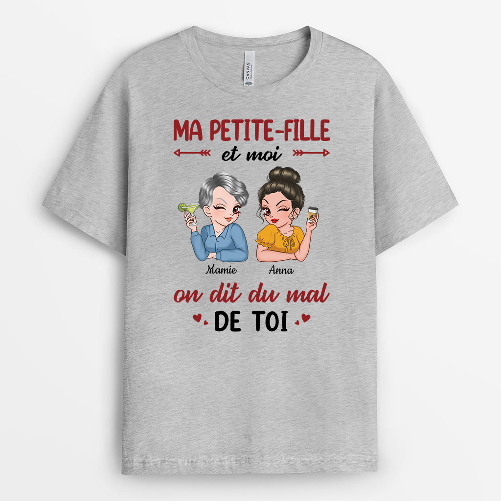 8243AFR2 on dit du mal de toi t shirt personnalise maman mamie 8243anvta