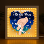 8308OFR2 notre premiere fete des meres boite a fleurs_ personnalisee cadeau maman papa 8308otewa