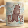 8316MFR2 mug personnalise papa enfant papa ours 8316may5a