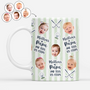 8328MFR1 meilleur papa papy golfeur mug photo personnalise 8328msfwb