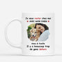 8346MFR1 rester a la maison avec mon chien mug personnalise chien chat avec photo 8346m8qtc