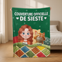 8351BFR2 effet dimpression 3d plaid polaire personnalisable_ couverture officielle avec chat 8351bchmd