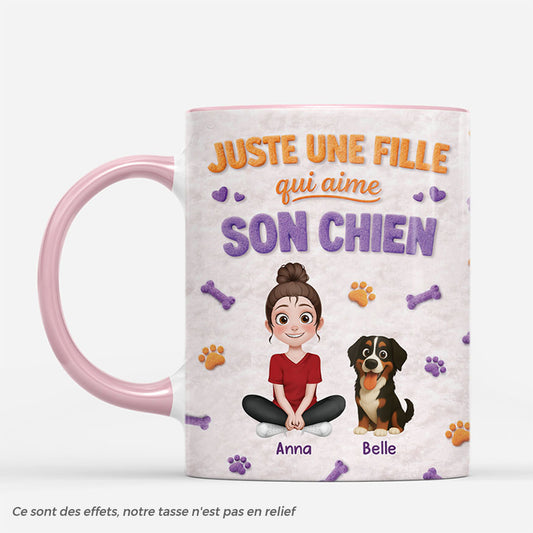 8360MFR1 effet dimpression 3d juste une fille et son chien mug personnalise chien_ avec dessin 8360mtptc_07510075 6858 449c a3c8 4555cc5331df