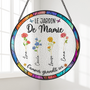 8376UFR1 amour dans le jardin de maman mamie attrape soleil personnalise en verre 8376ucx5a