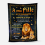 8397BFR1 je taime ma fille mon fils plaid personnalisable enfant 8397b8fwk