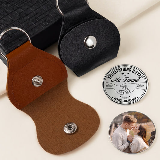 8401AFR2 etre mon mari ma femme calin de poche personnalise avec photo couple 8401ajapbg