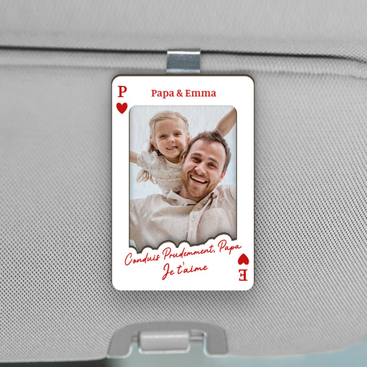 8410GFR1 cadeau pour papa maman clip pare soleil de voiture personnalise photo 8410g8pab
