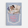 8412CFR1 effet dimpression 3d toile personnalisee mamie maman avec photo je taime maman 8412cnlna