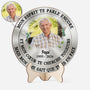 8426QFR1 mon esprit te parle encore plaque bois personnalisee commemorative mamie papy 8426qcpab