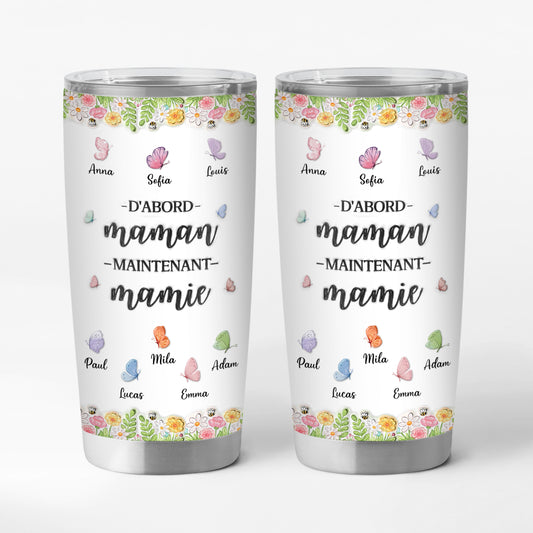 8457TFR1 effet dimpression 3d dabord maman ensuite mamie mug isotherme personnalise 590ml avec dessin 8457t8pca