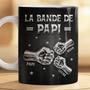 8458MFR2 effet dimpression 3d la bande a papa papy fort mug personnalise 8458m8fmb