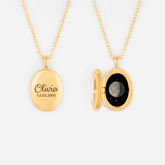 8471JFR1 cadeau original femme avec phase de la lune collier personnalise photo 8471j8f5a