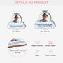 8474GFR4 clip pare soleil voiture personnalise photo commemorative je te porterai avec moi 8474g6qza