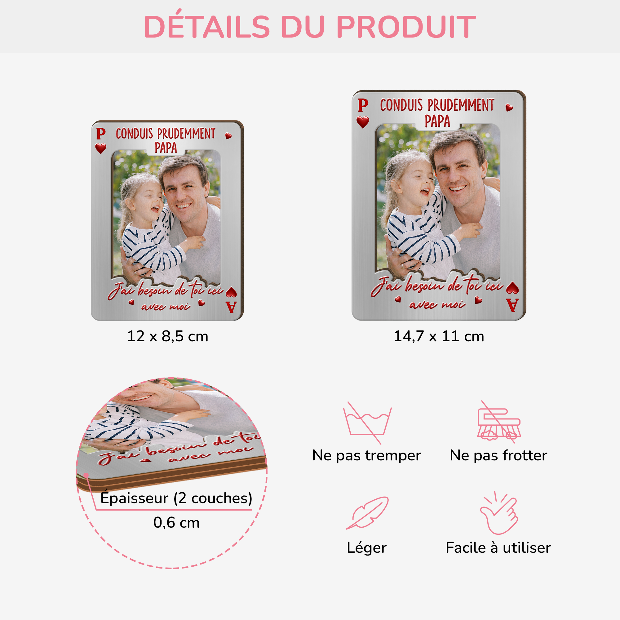 8475GFR4 clip pare soleil voiture personnalise famille conduis prudemment papa maman papy mamie 8475g6czb_641677c4 42ef 4671 acd7 24f3489d0601