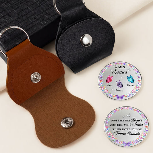 8494AFR2 tu es ma soeur et mon amie calin de poche personnalise 8494ajsele