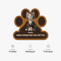 8545AFR5 paillasson chat personnalise a forme originale essuyez vos pattes 8545ad8hbd