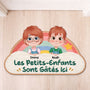 8554AFR1 paillasson forme originale personnalise petits enfants gates de mamie papy 8554adtkla