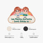 8554AFR4 paillasson forme originale personnalise petits enfants gates de mamie papy 8554adtkla