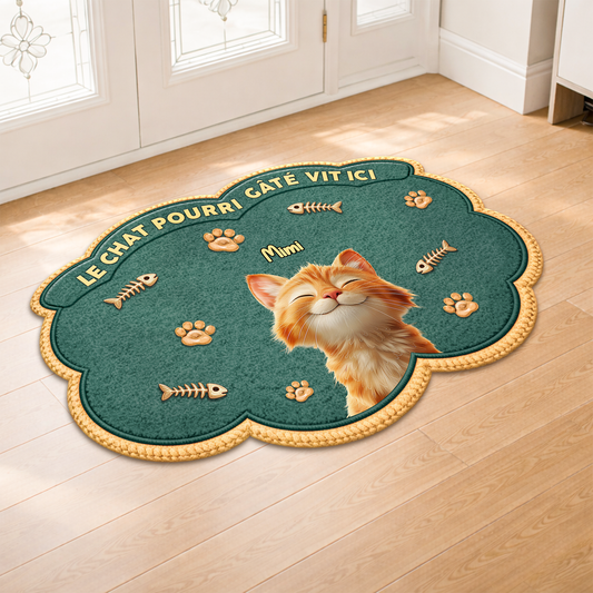 8558AFR1 chat pourri gate paillasson chat personnalise a forme decoupee 8558adavrd_2