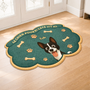 8558AFR1 paillasson chien personnalise a forme decoupee chien pourri gate 8558adavrc_2
