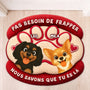 8564AFR1 pas besoin de frapper paillasson personnalise chien a forme decoupee 8564adavwc_6