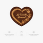8577AFR4 effet dimpression 3d paillasson coeur personnalise forme decoupee notre famille 8577adncwi