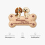 8579AFR4 bienvenue chez moi paillasson chien personnalise a forme decoupee 8579ad6pcc
