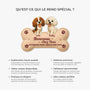 8579AFR6 bienvenue chez moi paillasson chien personnalise a forme decoupee 8579ad6pcc