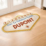 8594AFR2 effet dimpression 3d paillasson personnalise famille a forme originale bienvenue chez la fabuleuse famille 8594adchri
