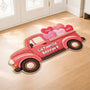8608AFR2 effet dimpression 3d coeur de famille paillasson personnalise famille a forme originale 8608adneli