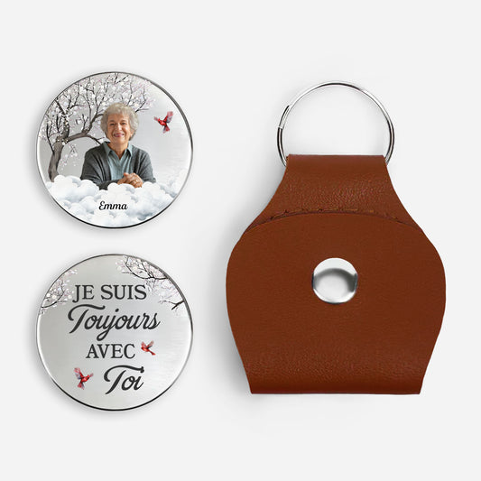 8611AFR1 photo de maman papa toujours avec toi calin de poche personnalise commemoratif 8611aj3vaa_1