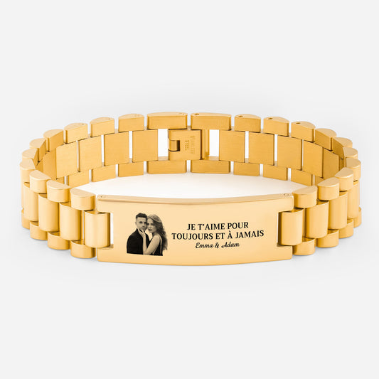 8612JFR1 couple pour toujours bracelet avec photo personnalise 8612j8v5g_1