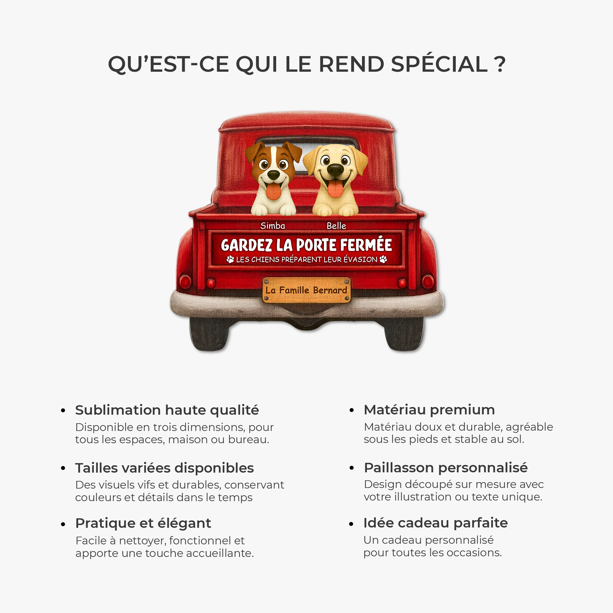 8624AFR6 paillasson personnalise avec chien a forme decoupee preparer son evasion 8624ad8qbc_bf87501d 3e72 4f50 bad2 fbaae0e3dd40