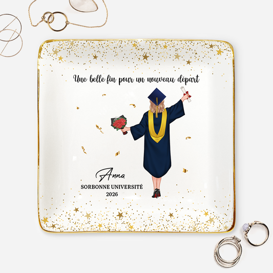 86332FR1 belle fin cadeau remise de diplome femme coupelle pour bijoux_ personnalisee 863326eta
