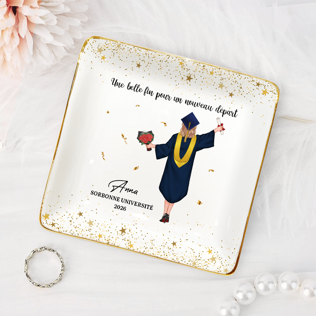 86332FR2 belle fin cadeau remise de diplome femme coupelle pour bijoux_ personnalisee 863326eta