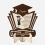 8637QFR1 tous tes reves cadeau remise de diplome femme homme plaque bois personnalisee 8637q6pma