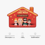 8654AFR4 paillasson forme originale personnalise bienvenue cadeau pour papa et maman 8654adskzi