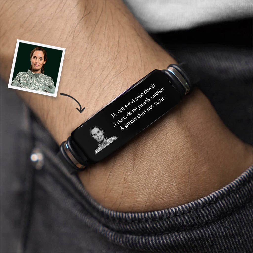 8695JFR1 ne jamais oublier bracelet photo personnalise commemoratif 8695jtv5b_2
