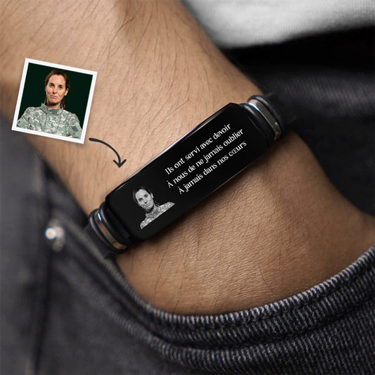 8695JFR1 ne jamais oublier bracelet photo personnalise commemoratif 8695jtv5b_2