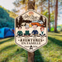 8700QFR2 aventures en famille plaque bois personnalisee couple amoureux du camping 8700qtysi