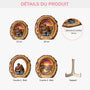 8721QFR3 effet dimpression 3d cadeau couple ensemble plaque en bois personnalisee 8721qapwg