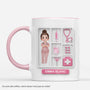 8728MFR1 effet dimpression 3d mug infirmiere personnalisable_ cadeau original pour infirmiere 8728macsn