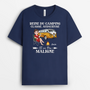 8745AFR2 reine du camping tee shirt personnalise femme 8745a8fca