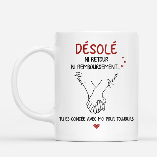8767MFR1 tasse a cafe a personnaliser texte cadeau couple ni retour ni remboursement 8767mchcg_1c549766 9446 49fe bb98 d8871c0132a2